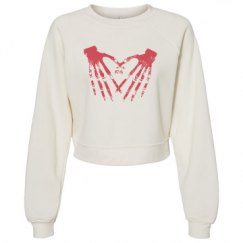 Women's Raglan Pullover Fleece