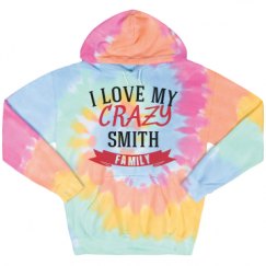 Unisex Tie-Dye Fleece Hoodie