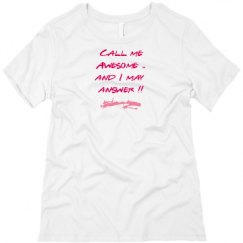 Ladies Relaxed Fit Tee