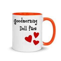 11oz Ceramic Mug with Color Inside
