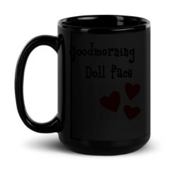15oz Black Glossy Mug