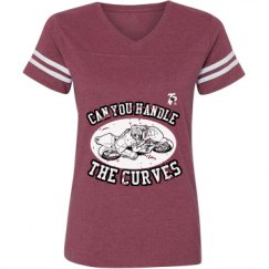 Ladies Relaxed Fit Vintage Sports Tee