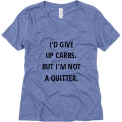 Ladies Relaxed Fit Super Soft Triblend V-Neck Tee