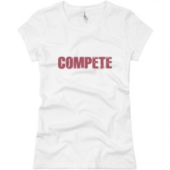 Ladies Slim Fit Basic Promo Jersey Tee