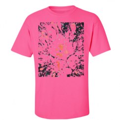 Unisex Ultra Cotton Safety Neon Crewneck Tee