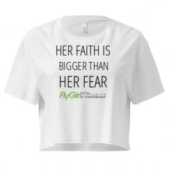 Ladies Festival Cali Crop Top Tee