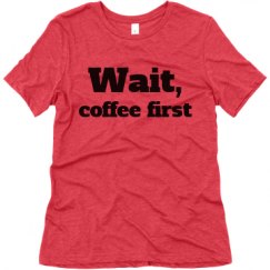 Ladies Relaxed Fit Super Soft Triblend Tee