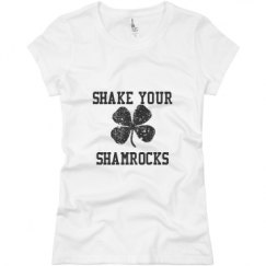 Ladies Slim Fit Basic Promo Jersey Tee