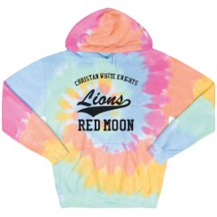 Unisex Tie-Dye Fleece Hoodie