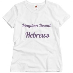 Leah Kingdom Bound Hebrews shirt 