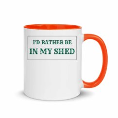 11oz Ceramic Mug with Color Inside