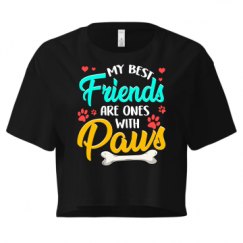 Ladies Festival Cali Crop Top Tee