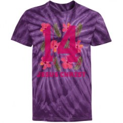 Youth Tie-Dye Cyclone Pinwheel Tee