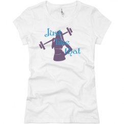 Ladies Slim Fit Basic Promo Jersey Tee