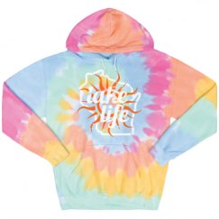 Unisex Tie-Dye Fleece Hoodie