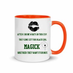 11oz Ceramic Mug with Color Inside