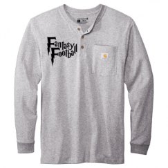 Unisex Carhartt Long Sleeve Henley Tee 
