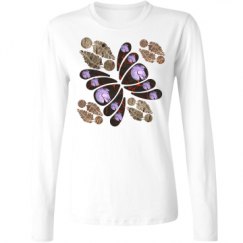 Ladies Relaxed Fit Basic Long Sleeve Tee