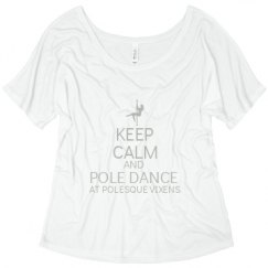 Ladies Flowy Slouchy Tee