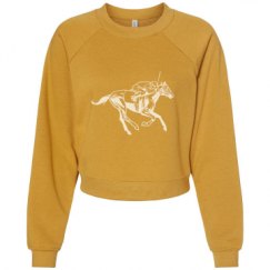 Women's Raglan Pullover Fleece