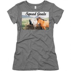 Ladies Slim Fit Super Soft Triblend Tee