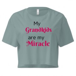 Ladies Festival Cali Crop Top Tee