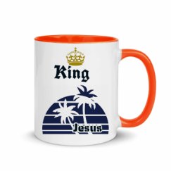 11oz Ceramic Mug with Color Inside