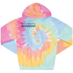 Unisex Tie-Dye Fleece Hoodie