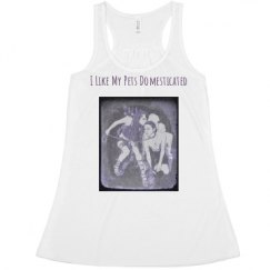 Ladies Flowy Racerback Tank