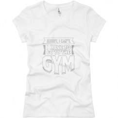 Ladies Slim Fit Basic Promo Jersey Tee