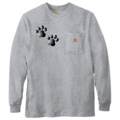 Unisex Carhartt Pocket Long Sleeve Tee
