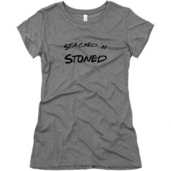 Ladies Slim Fit Super Soft Triblend Tee