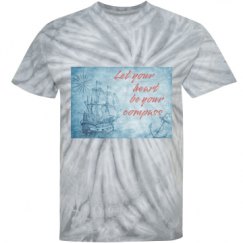 Unisex Tie-Dye Cyclone Pinwheel Tee