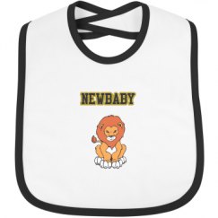 Infant Contrast Trim Bib