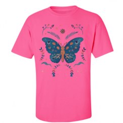 Unisex Ultra Cotton Safety Neon Crewneck Tee