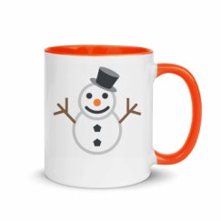 11oz Ceramic Mug with Color Inside