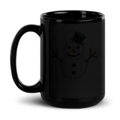 15oz Black Glossy Mug