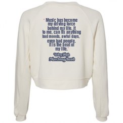 Women's Raglan Pullover Fleece