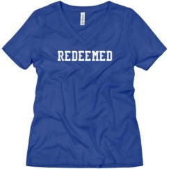 Ladies Relaxed Fit V-Neck Tee