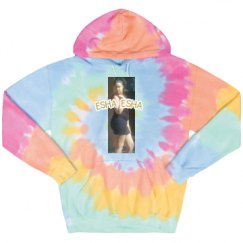 Unisex Tie-Dye Fleece Hoodie