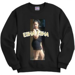 Unisex Film and Foil Crewneck Sweatshirt