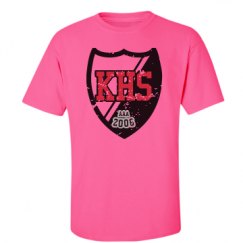 Unisex Ultra Cotton Safety Neon Crewneck Tee