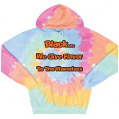 Unisex Tie-Dye Fleece Hoodie