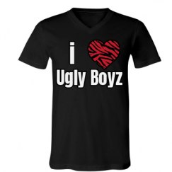 Unisex V-Neck Jersey Tee