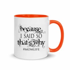 11oz Ceramic Mug with Color Inside