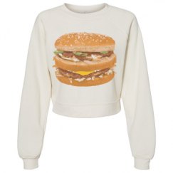 Women's Raglan Pullover Fleece