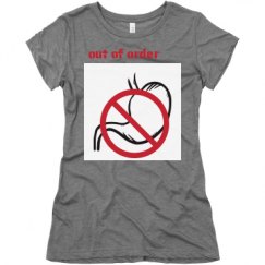 Ladies Slim Fit Super Soft Triblend Tee