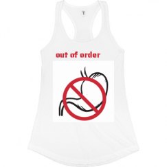 Ladies Slim Fit Racerback Tank Top