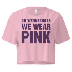 Ladies Festival Cali Crop Top Tee