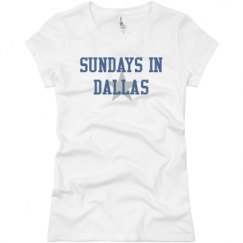Ladies Slim Fit Basic Promo Jersey Tee